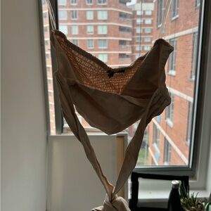 Kendall and Kylie Strapless Crop Top